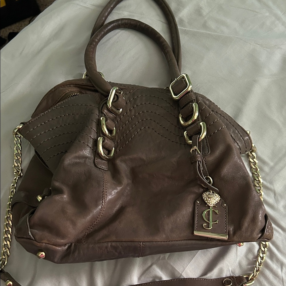 Juicy Couture Handbag with Gold Accents
